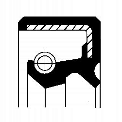 USZCZELNIACZ POMPY WSPOMAGANIA 01019453B CORTECO Producent części Corteco