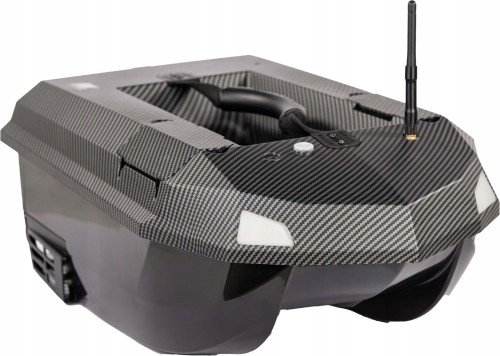 Łódka zanętowa Manuowell Assassin kolor Carbon Gps Autopilot Pokrowiec