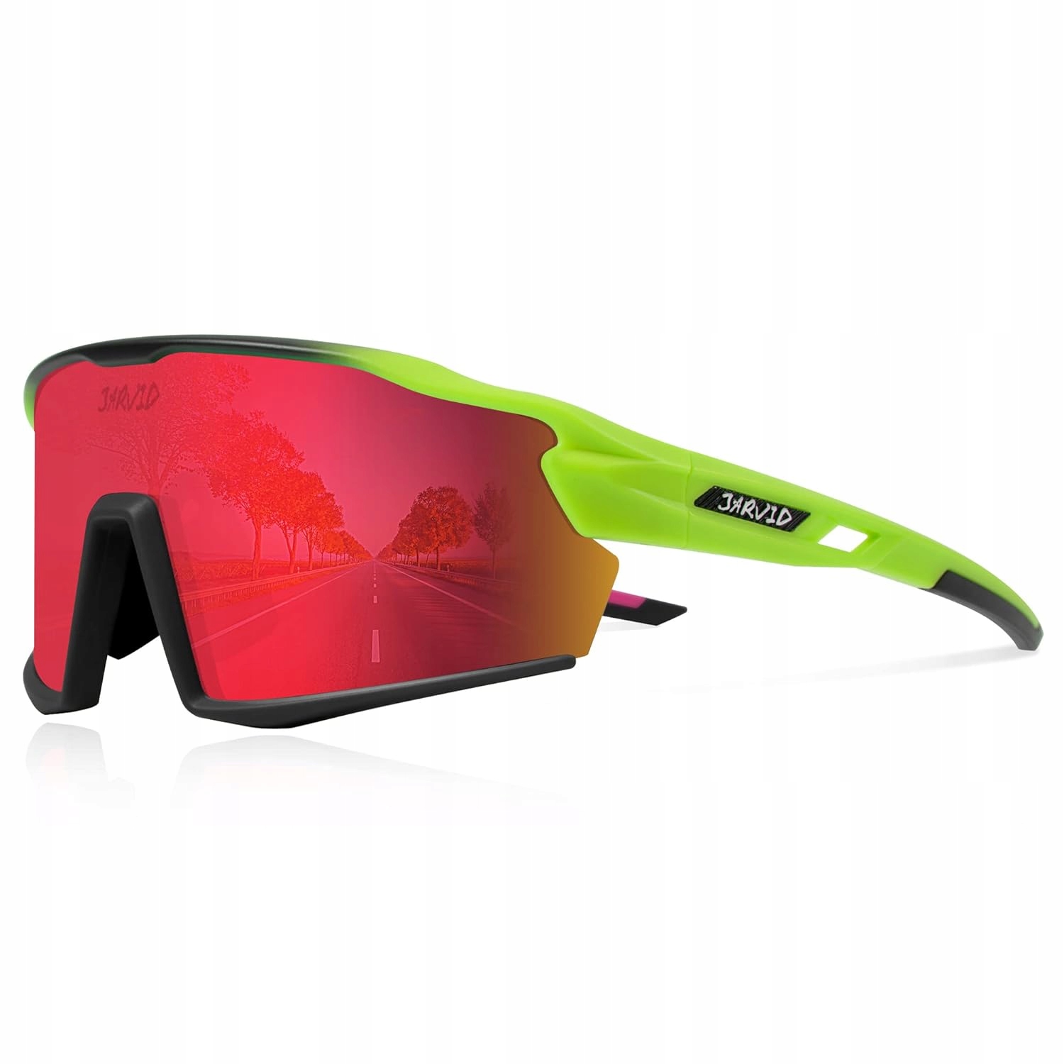 Okulary Rowerowe Polaryzacyjne Sportowe Jarvid JVD001 Etui lekkie