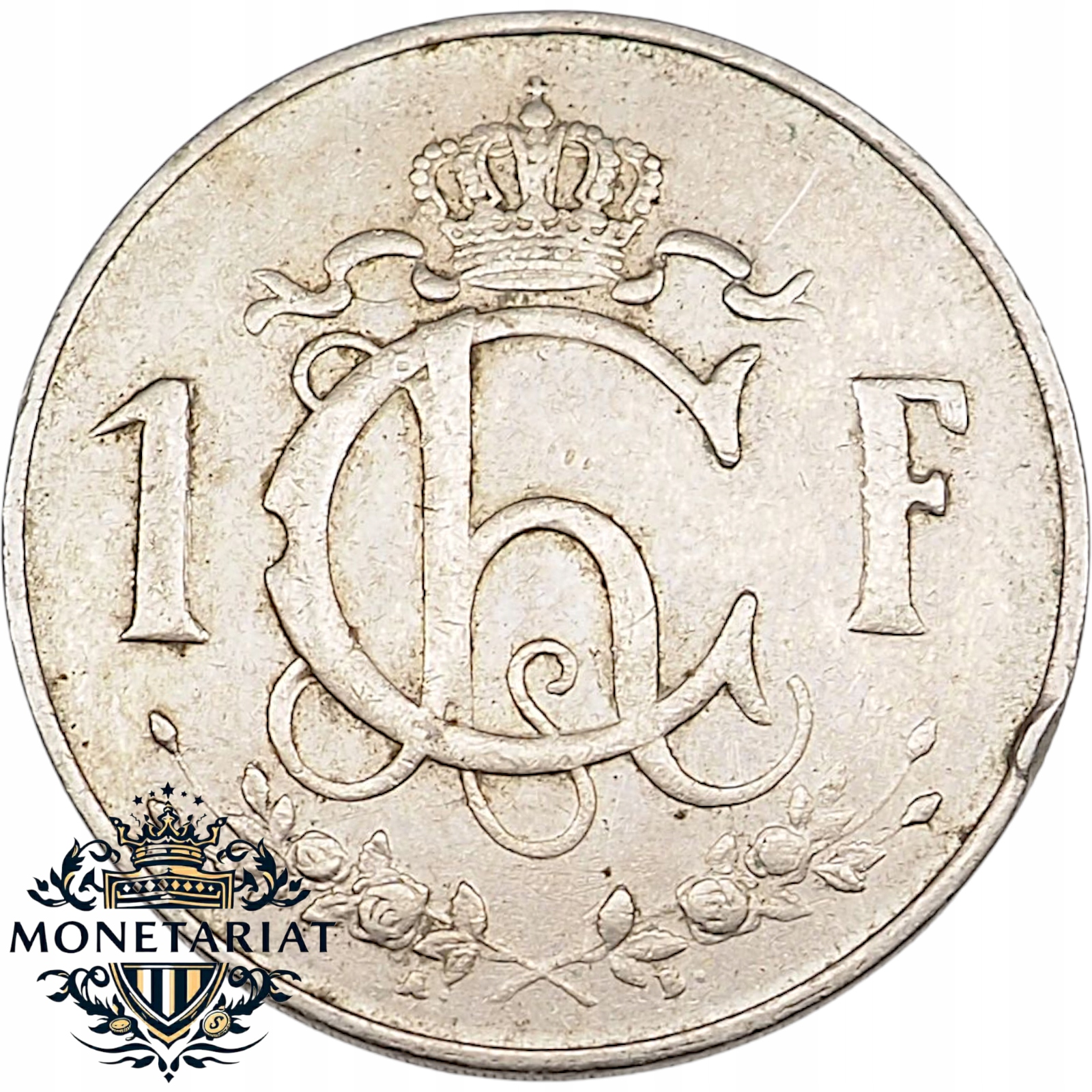1 FRANK 1962 LUKSEMBURG