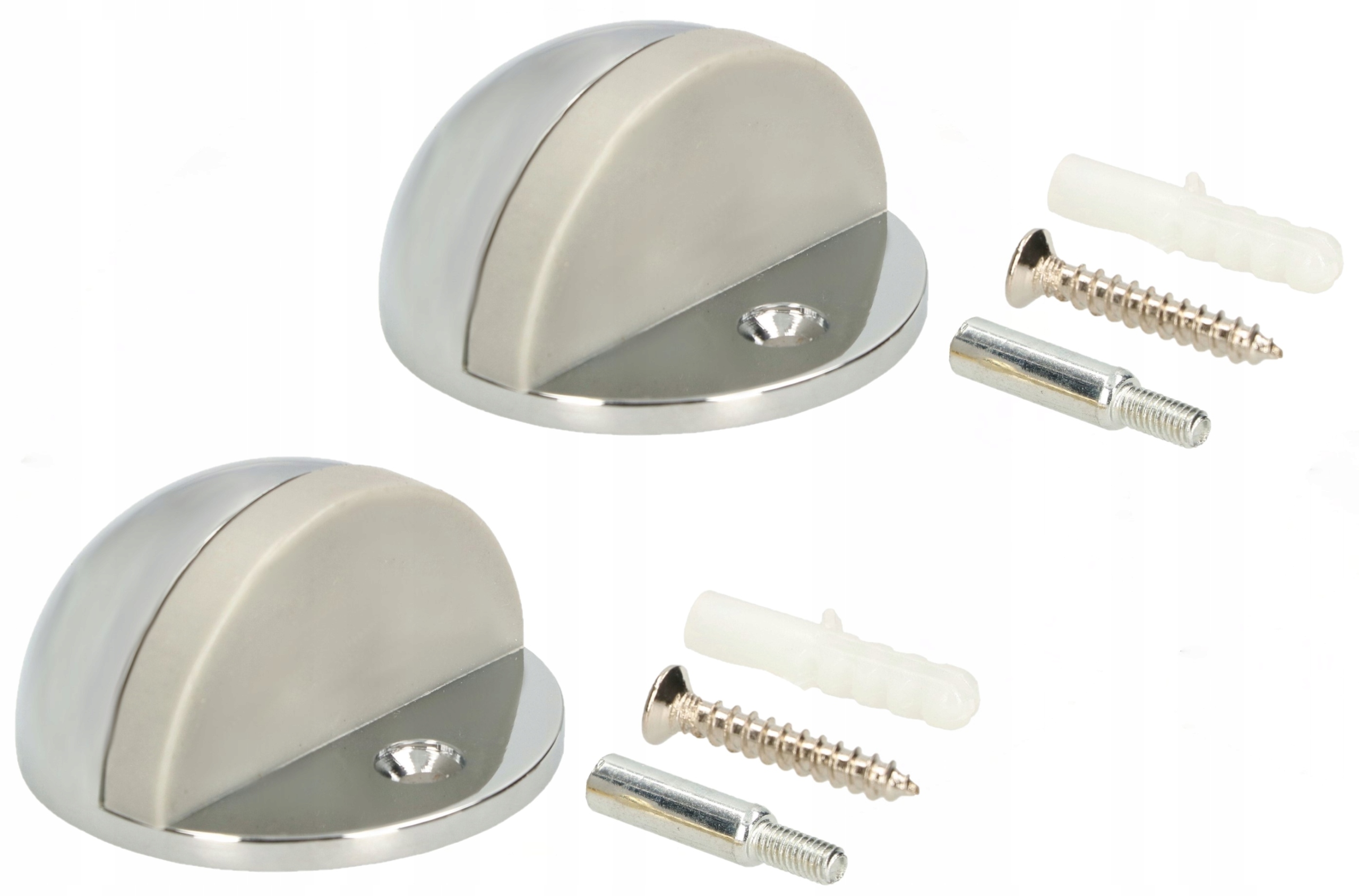 2X ODBOJNIK OGRANICZNIK DRZWI PRZYKRĘCANY STOPER