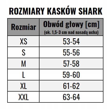 KASK MOTOCYKLOWY SHARK NANO BLANK OTWARTY BIAŁY S Numer katalogowy producenta HE2802E-WHU-S
