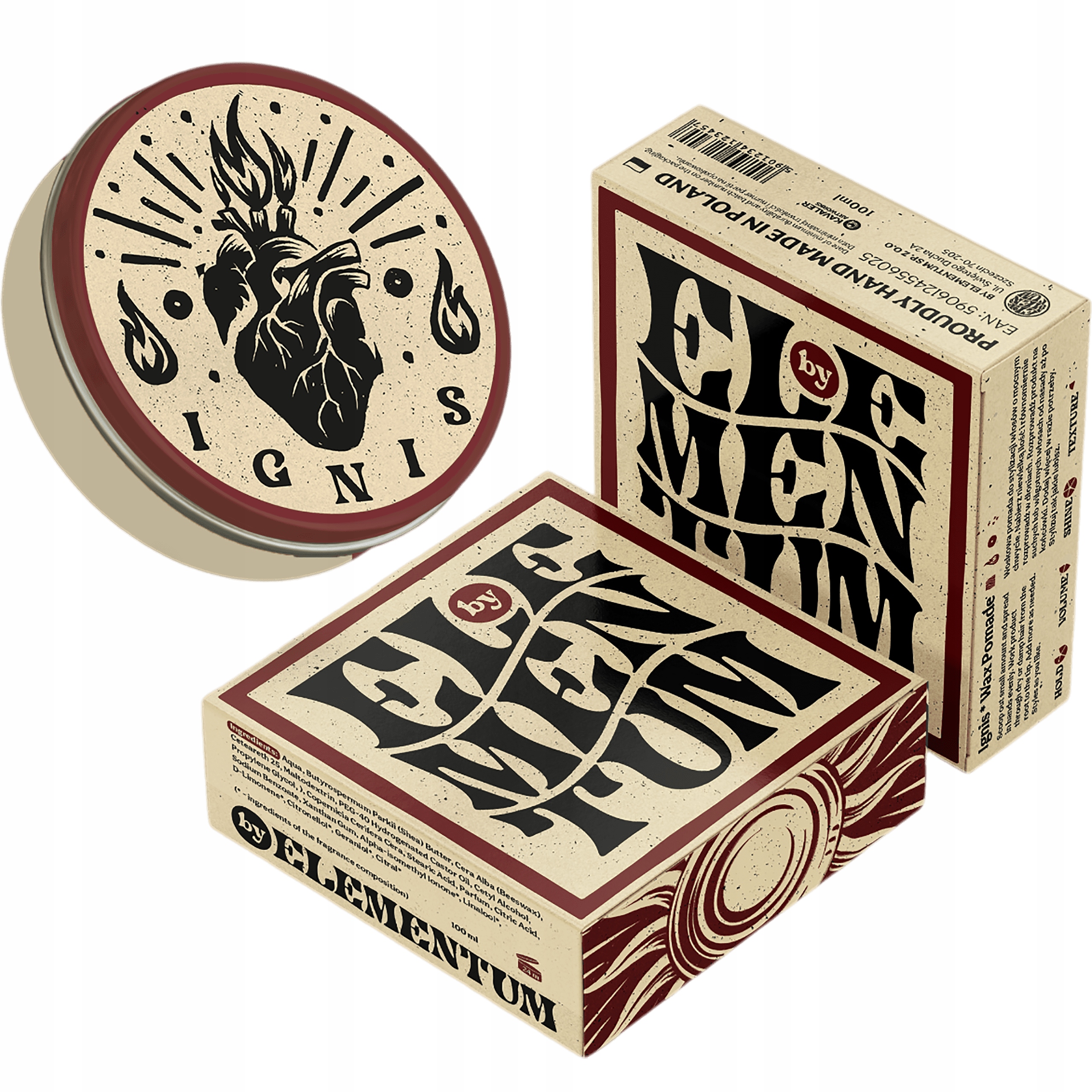 Vosk na vlasy Ignis 100 ml By Elementum