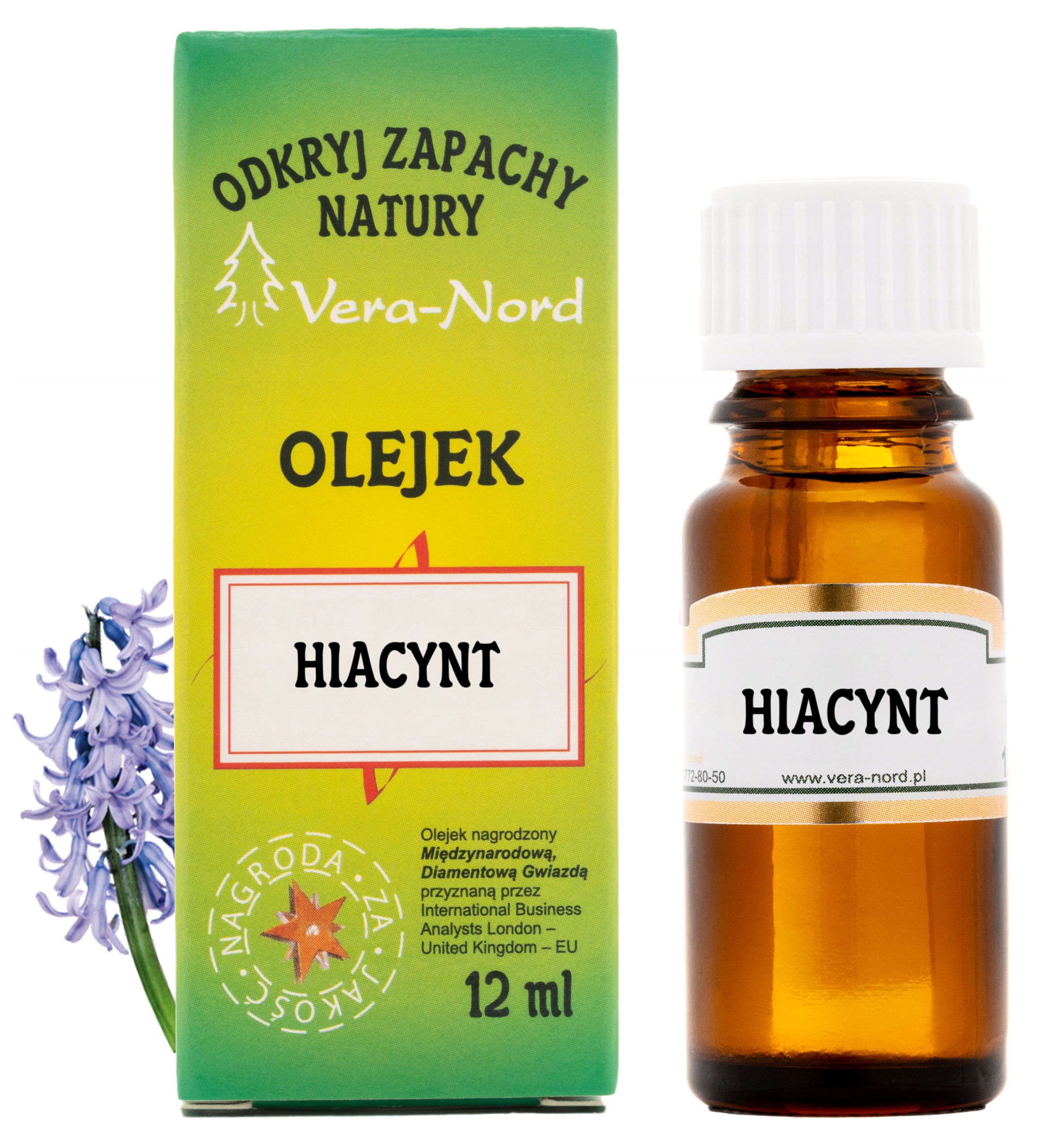 

Hiacynt Olejek Zapachowy Vera Nord 12 ml Mocny