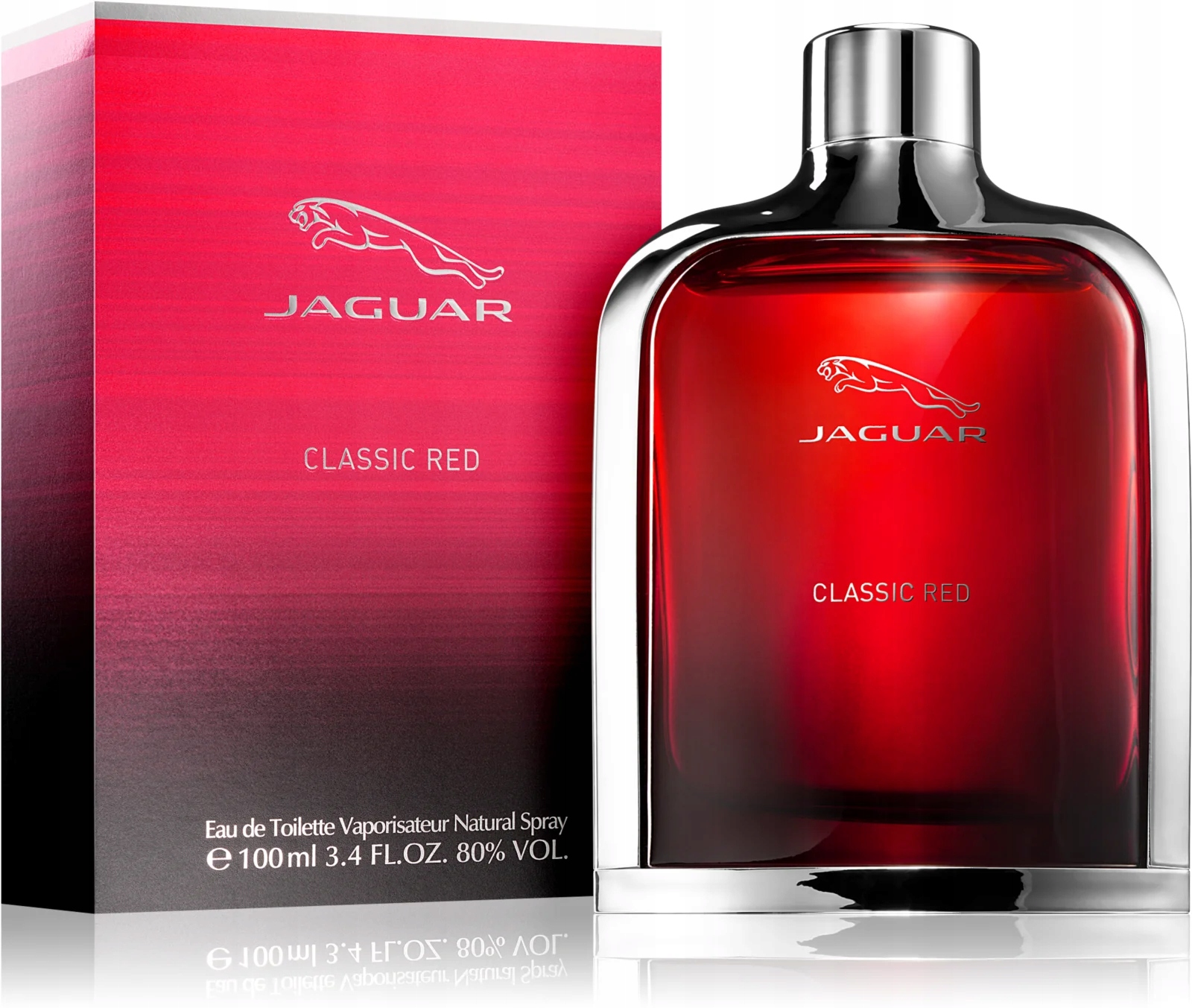 JAGUAR Classic Red Woda toaletowa dla mężczyzn Perfumy męskie EDT 100ml