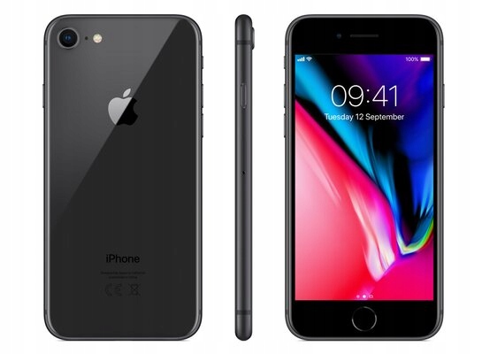 Apple iPhone 8 64GB Space Gray |AKCESORIA| A Kod producenta MQ6G2PM/A