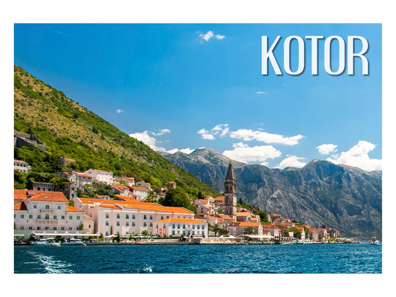 

Kotor - Perast - Widoki - Magnes na lodówkę