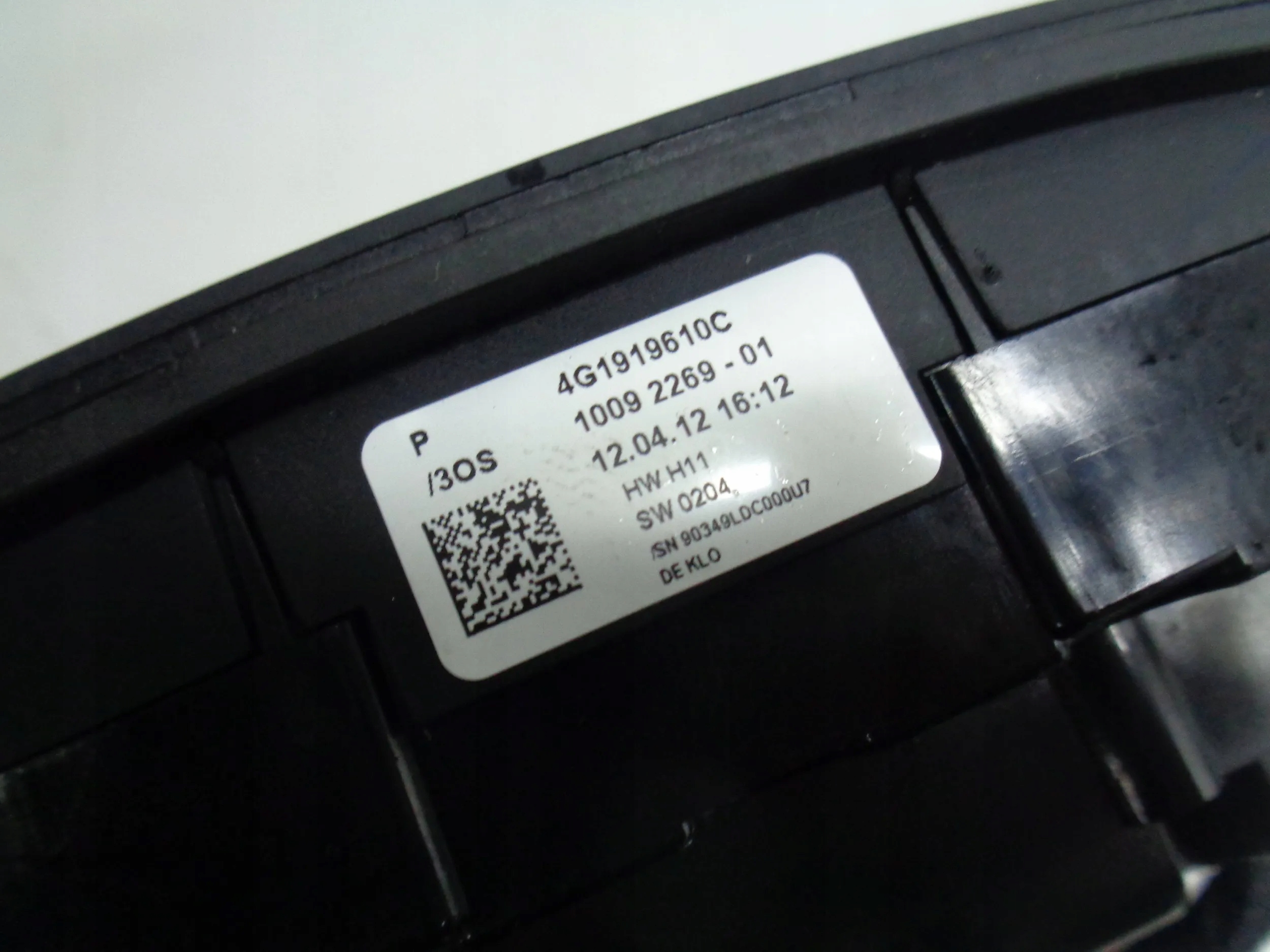 AUDI A6 C7 4G A7 control panel MMI