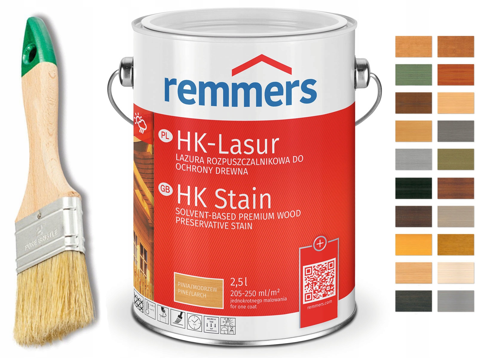 Remmers HK-Lasur impregnat do drewna 5L KOLORY Marka Remmers