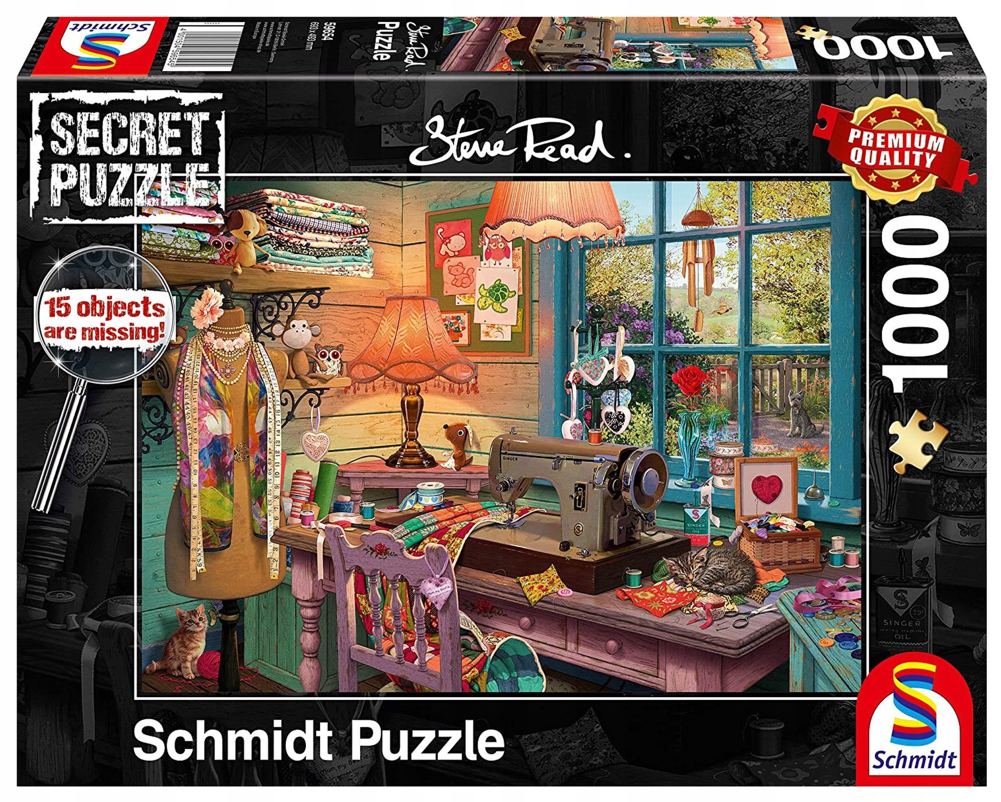 

Pq Puzzle 1000 Steve Read Secret Puzzle Szwalnia