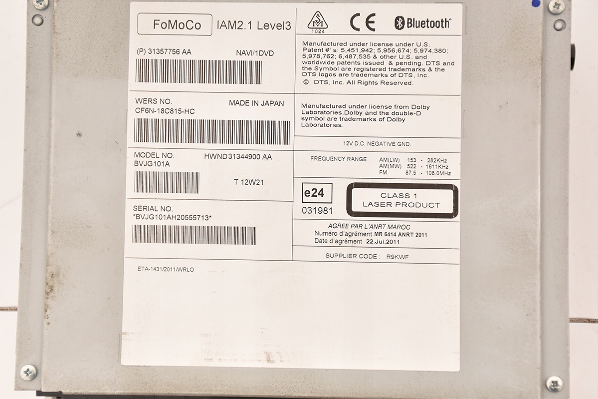 player module RADIO LAND ROVER JAGUAR CF6N-18C815-HC