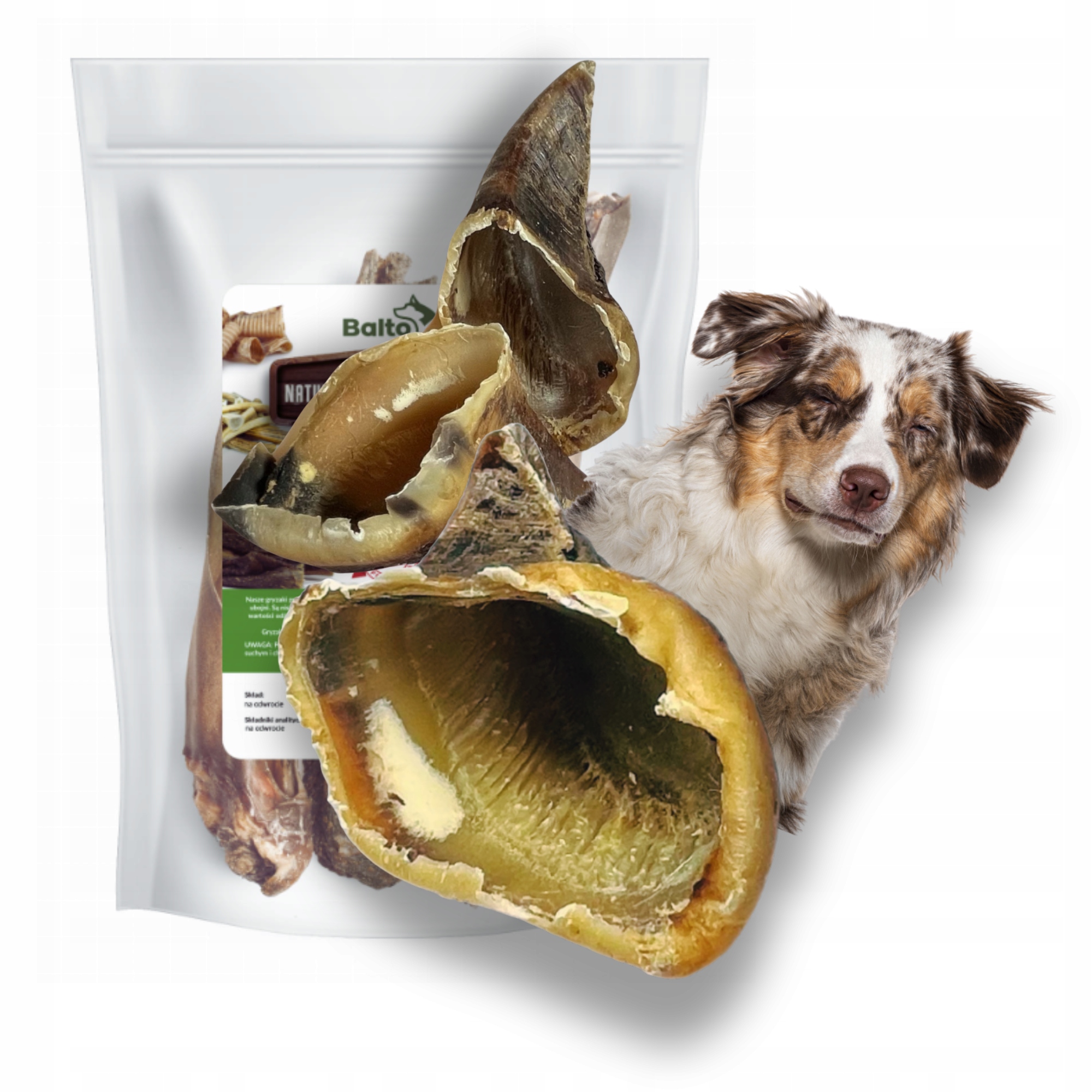 Levně Hovězí Kopyta Velmi Twrady Gryzak Balto op. 1 kg cca 12 kusů x2
