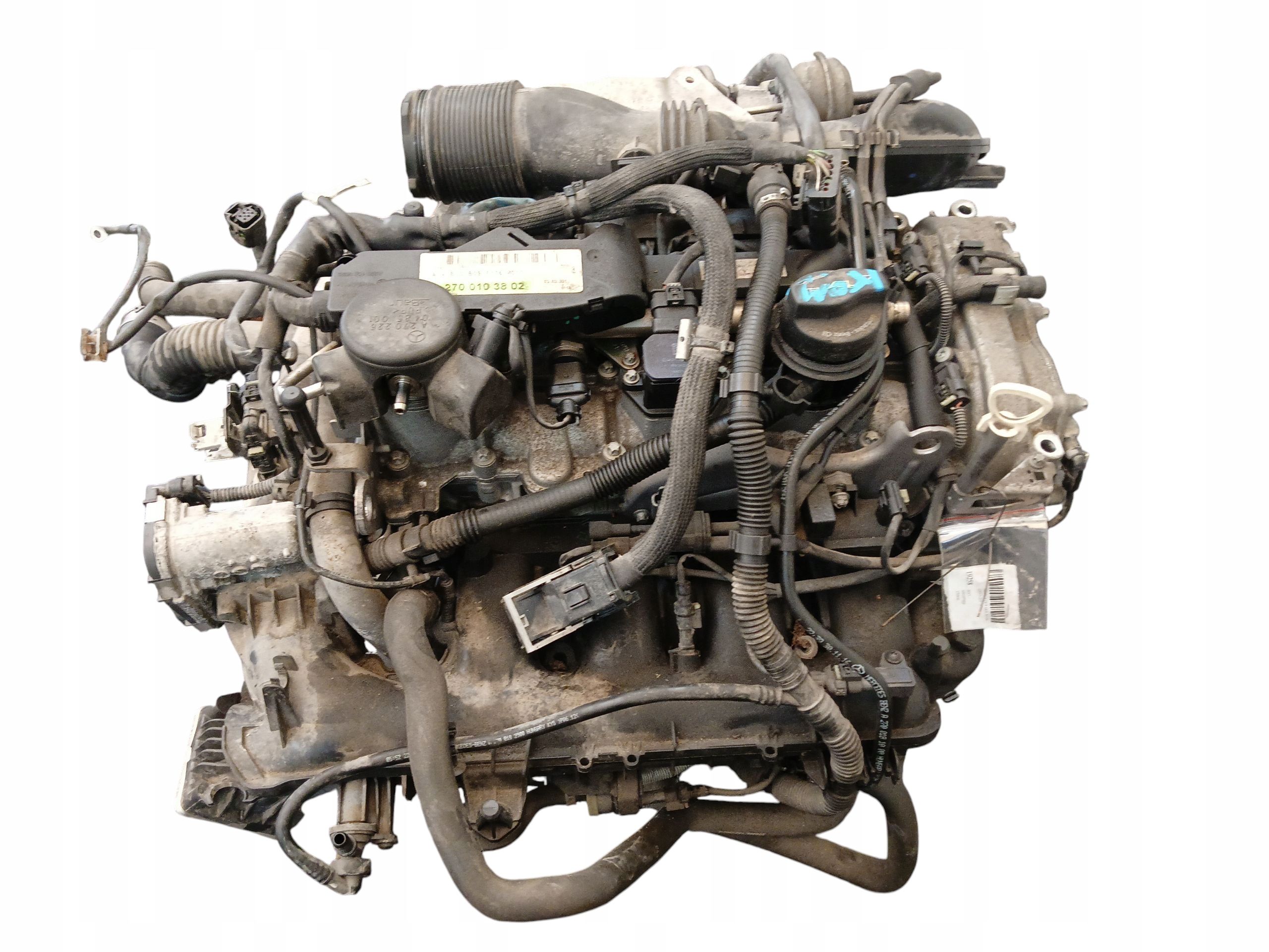 engine complete MERCEDES GLA X156 1.6 CGI 156KM 115kW 270910 107 TYS