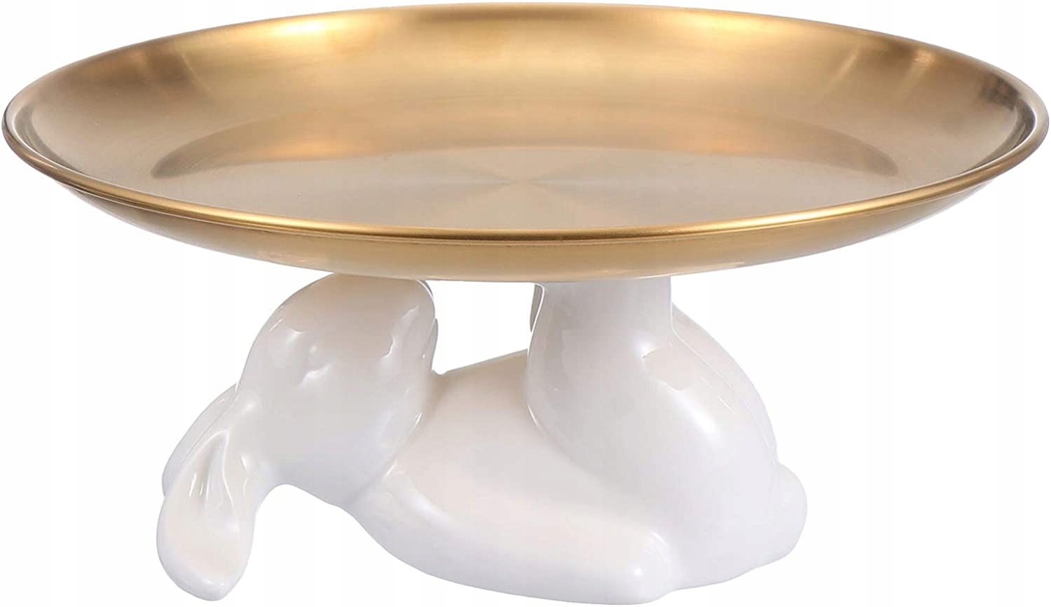 Levně Podnos na dort, dort, zlatý podnos, králík, dárek