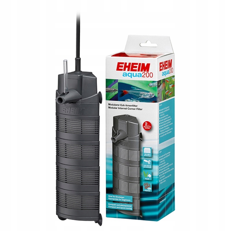Levně Houbový Filtr Pro Akvárium Vnitřní Rohové Akvarijní Čerpadlo Pumpa 30-200L