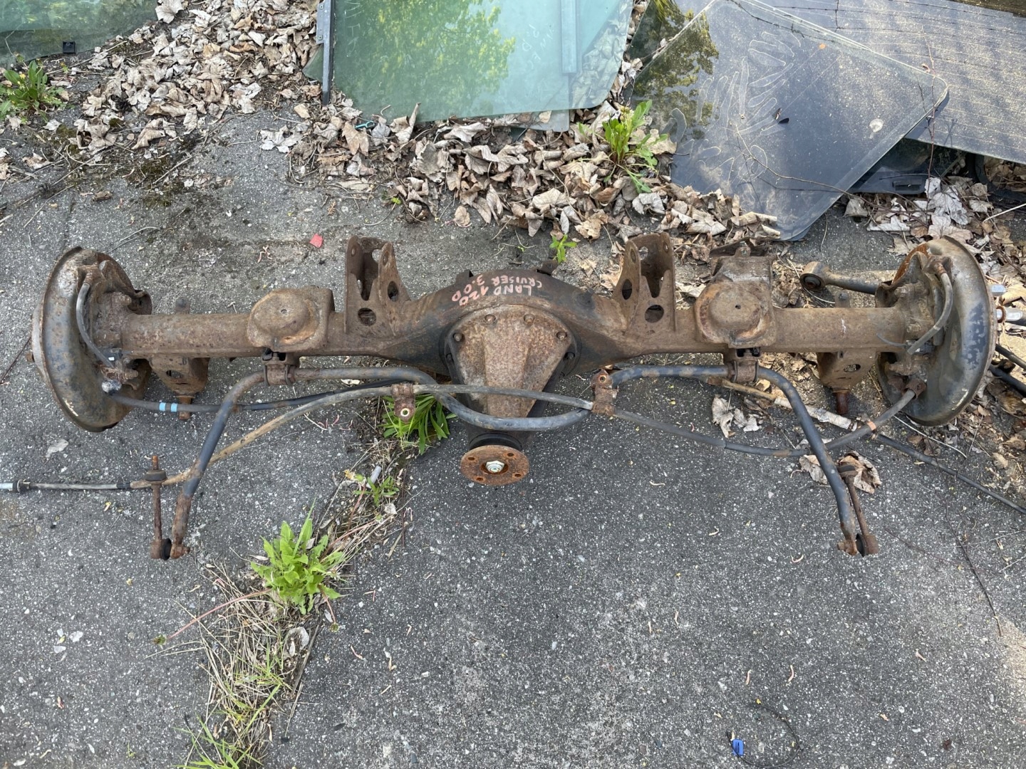 ЗАДНИЙ МОСТ TOYOTA LAND CRUISER 120 3.0 D4D