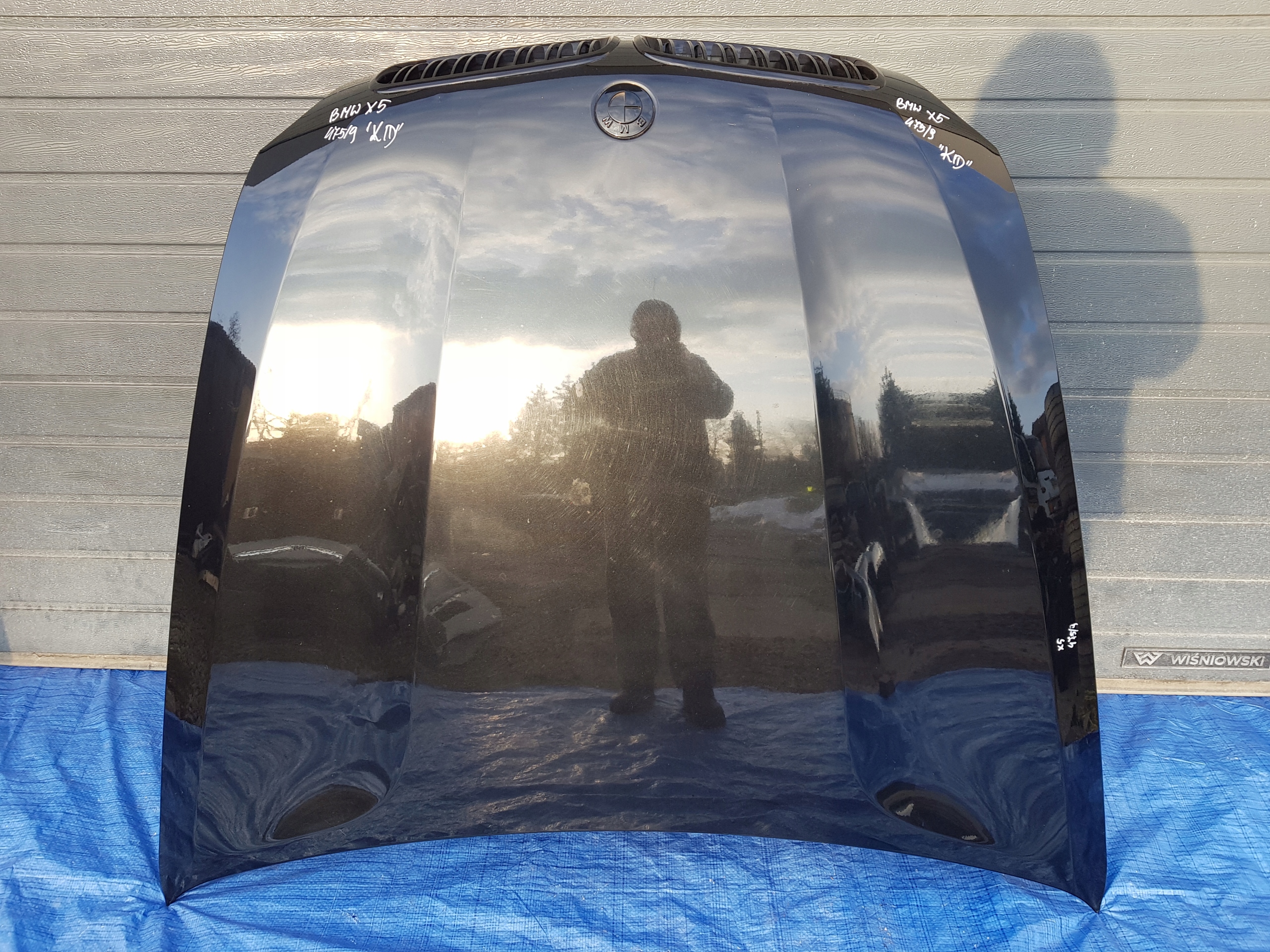 motorhaube BMW X5 E70 475 BLACK SAPPHIRE