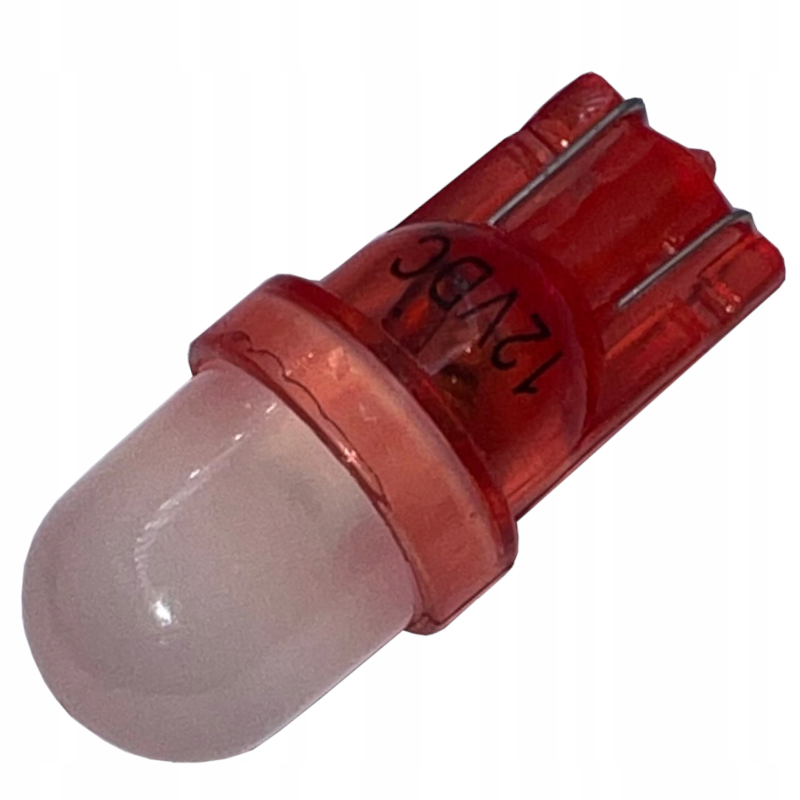

żarówka Led typ w5w T10 dyfuzyjn w3w czerwona 12V
