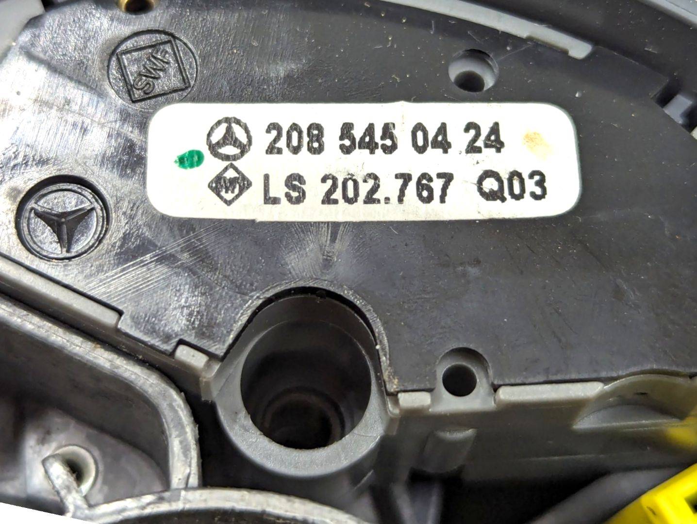 DEVIO LUCI TERGICRISTALLO TERGI Mercedes-Benz CLK W208 facelift C208 2001 A2105450110