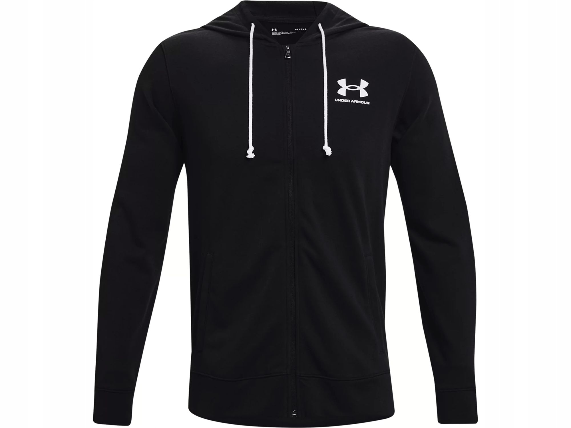Under Armour Mikina Ua Rival Terry LC Fz-blk černá