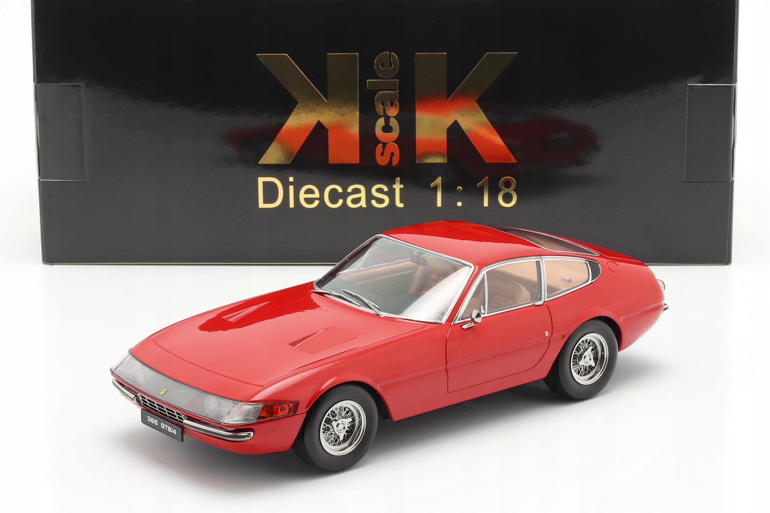Kk Měřítko Ferrari 365/4 Daytona Coupe Series 1 1969 Red 1:18