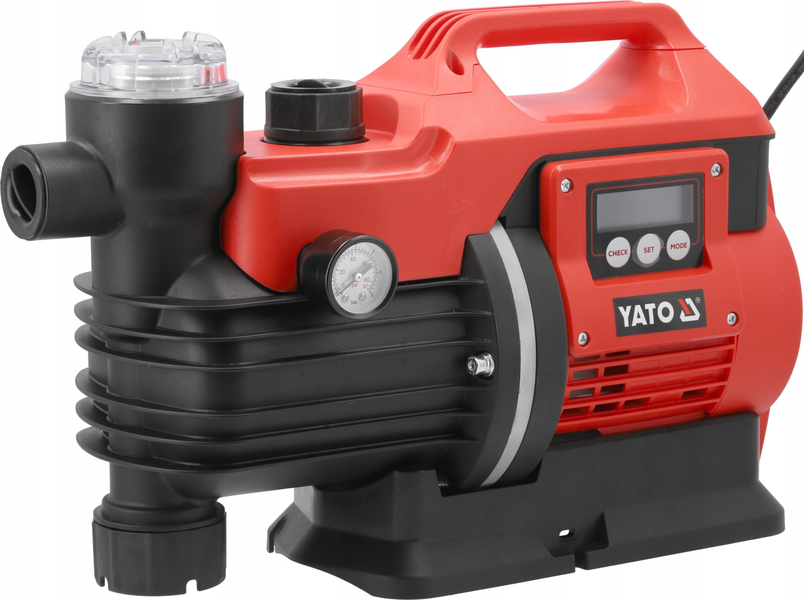 Yato Elektronický Hydrofor LCD Pro Čistou Vodu 3600 L/h 850 W Filtr YT-85371
