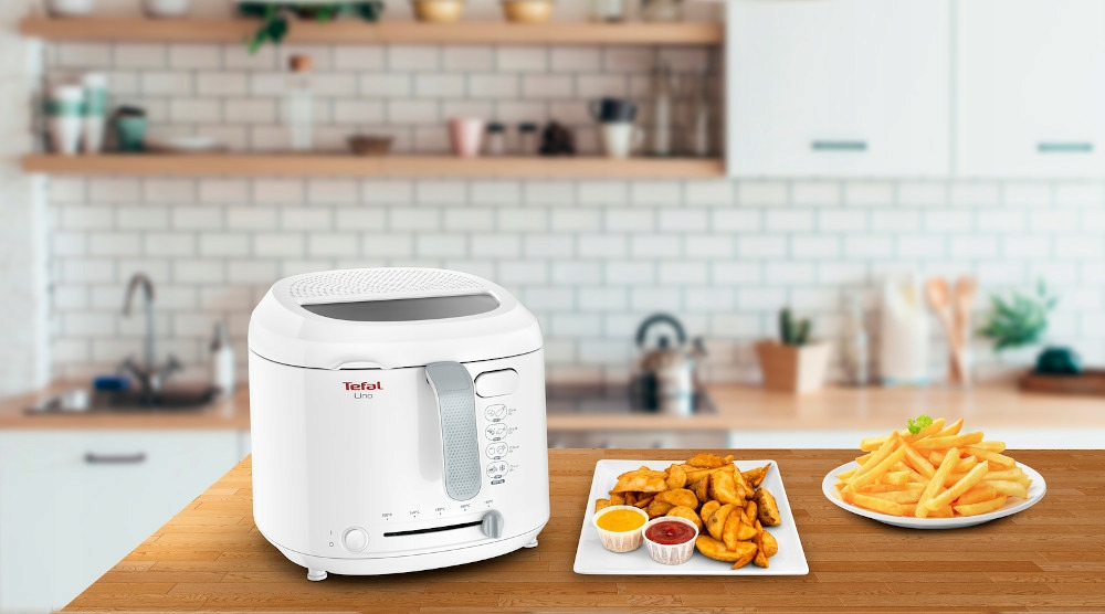 ФРИТЮРНИЦЯ TEFAL FF2031 (БІЛА) Ємність чаші 2л