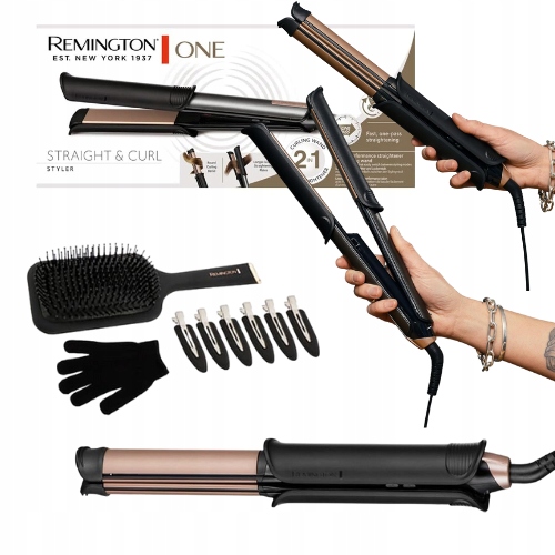 Žehlička na vlasy 2v1 na narovnávanie vlasov Remington S6078