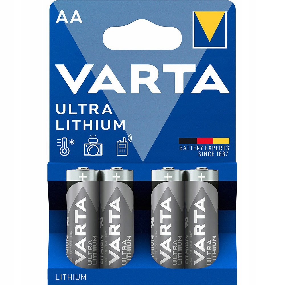L91 Varta bateria litowa 4BL (6106) R6 Aa