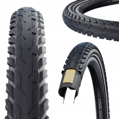 Opona rowerowa miejska pas. odblask Schwalbe Silento 28/700x1,6"/40 K-Guard
