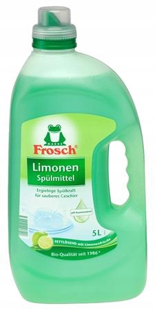 Prostředek na mytí nádobí, zelený citron, 5 l, Frosch FR-1558