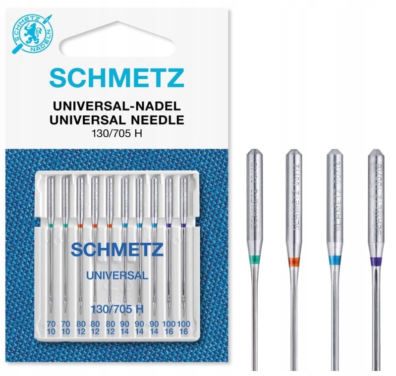 

Igły półpłaskie Schmetz 130/705H Xks zestaw