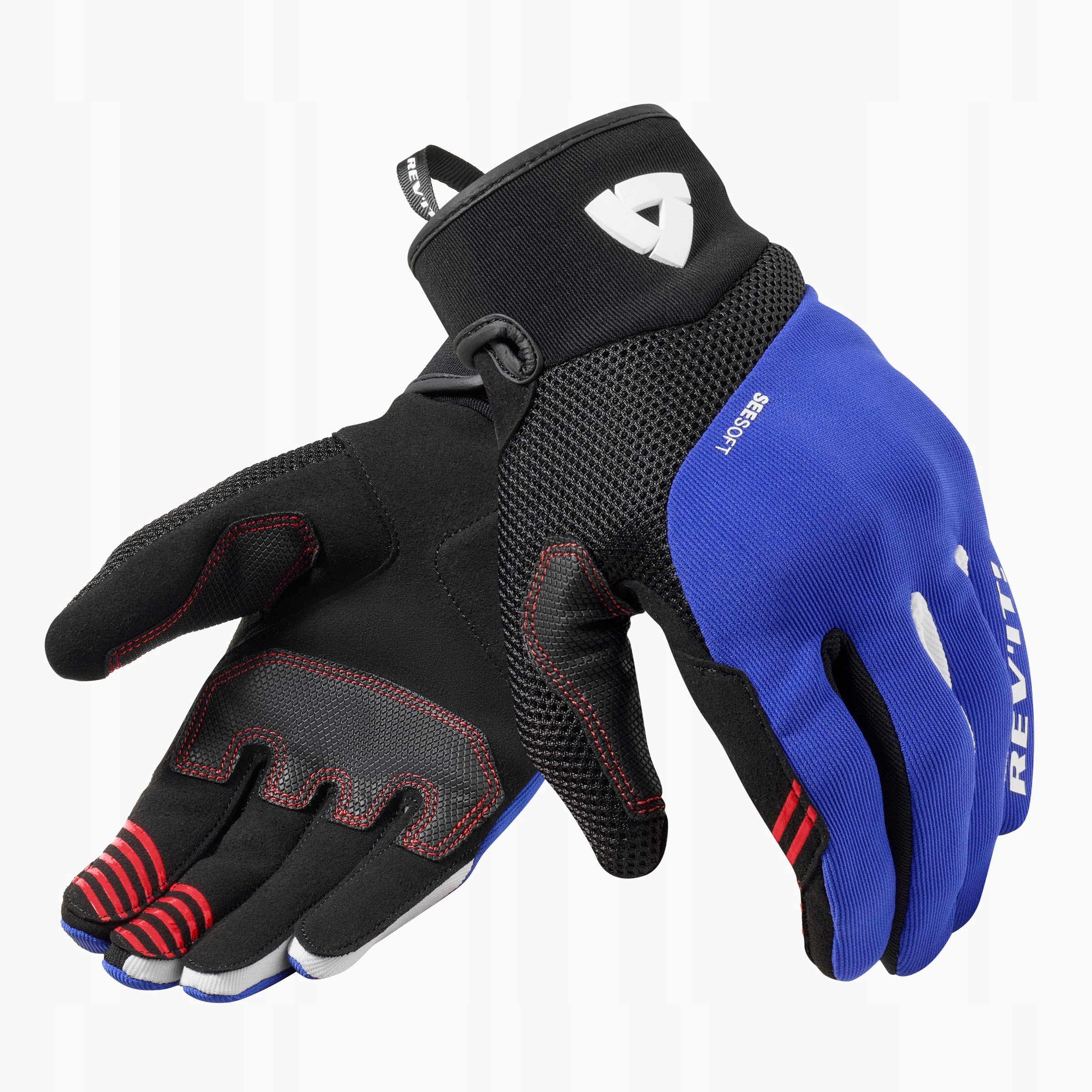 Rev'it! Endo Motocyklové rukavice Blue-Black veľ. L