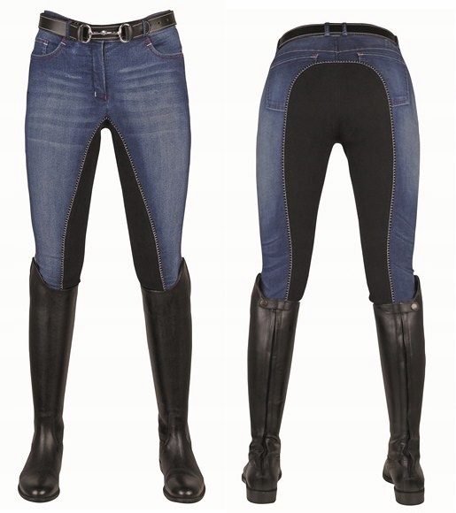 Hkm Bryczesy Summerr Denim lej 3/4ALOS 44 jeans/DB