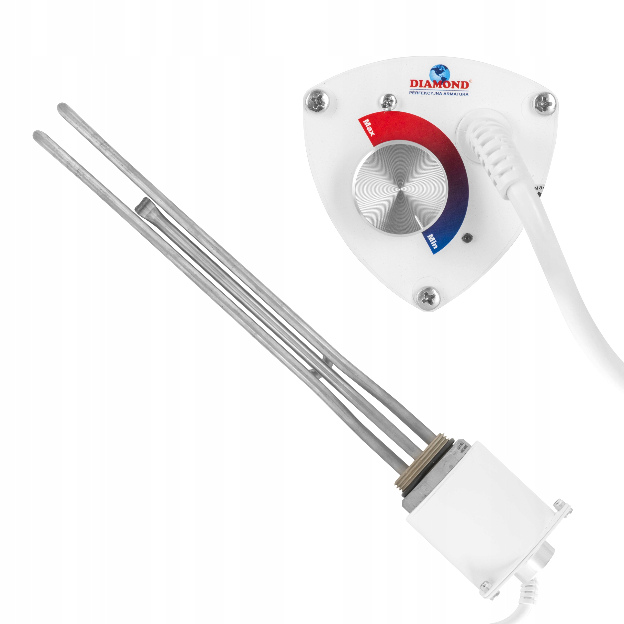 Elektrický Ohřívač Bojera 230V S Termostatem 6/4" DN40 3 kW 3000 W