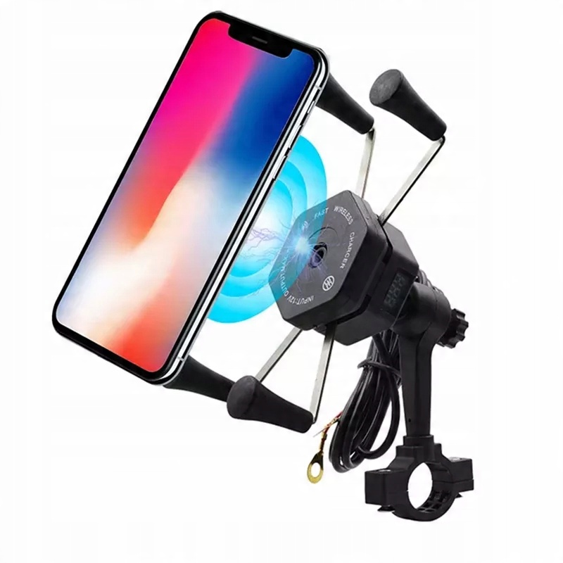 

Indukcyjny Uchwyt Na Telefon Qi Qc Woltomierz