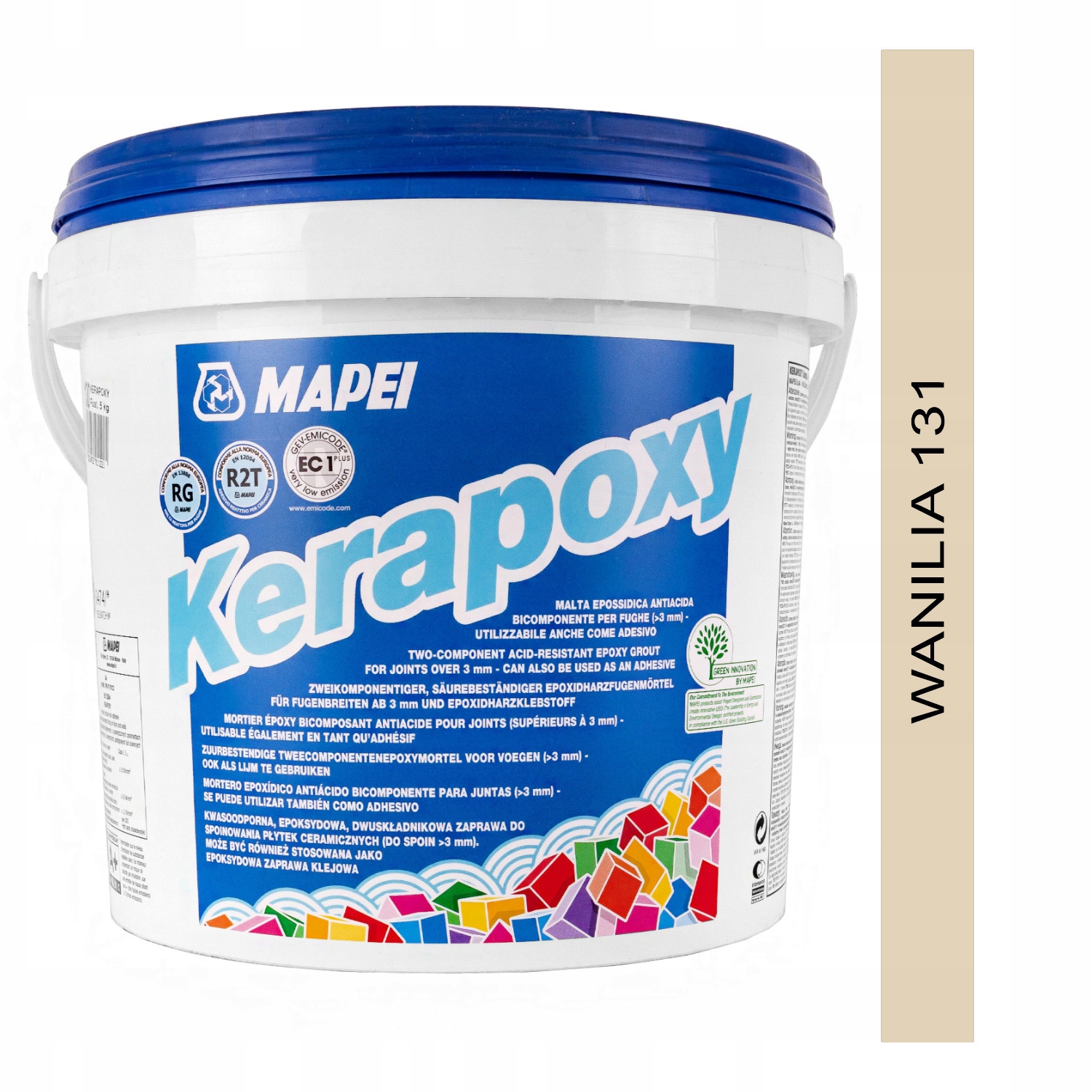 Epoxidová škárovacia hmota Mapei Kerapoxy 5kg 131 vanilka