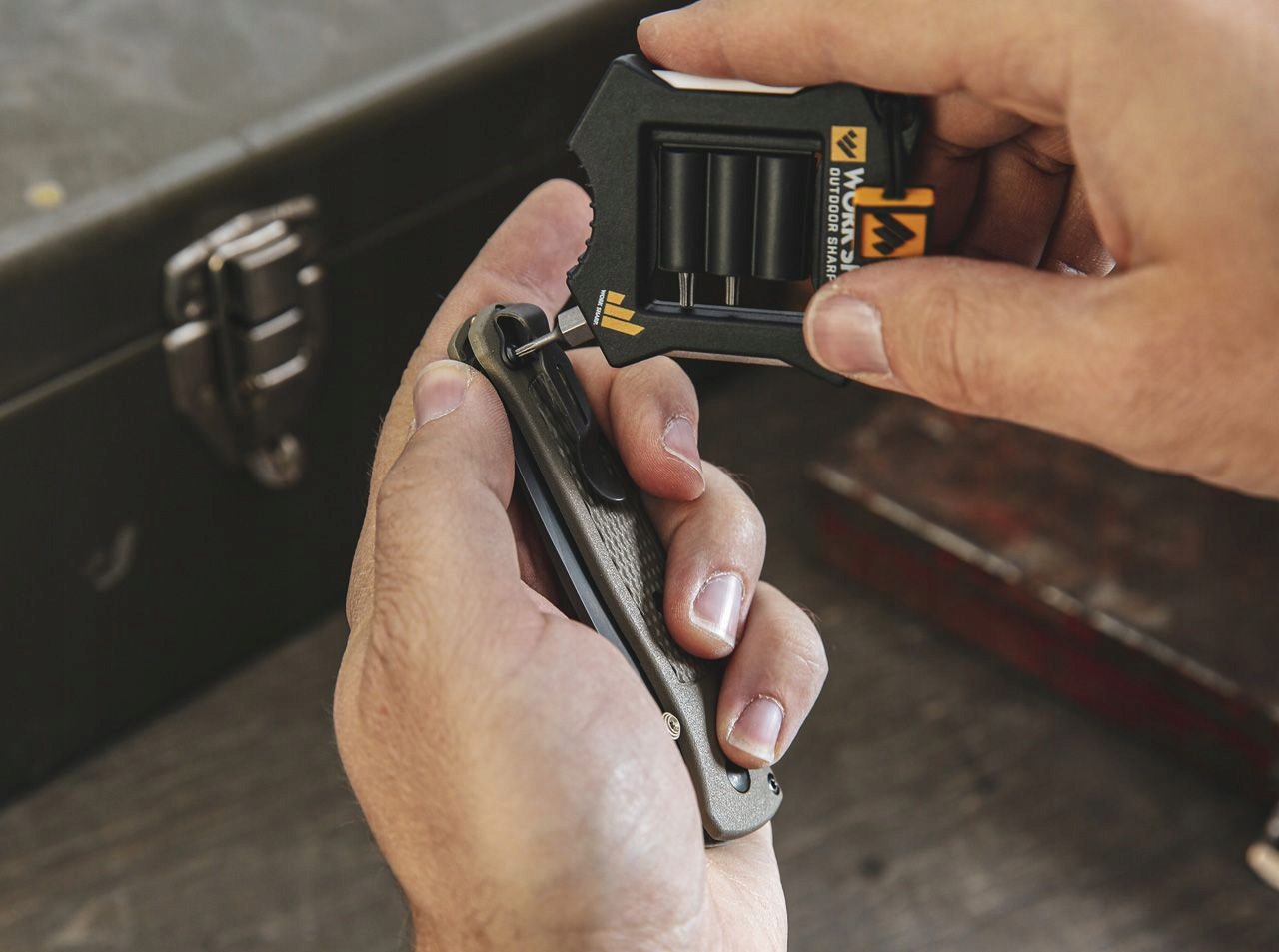 Ostrzałka WorkSharp Micro Sharpener&Knife Tool Marka Work Sharp