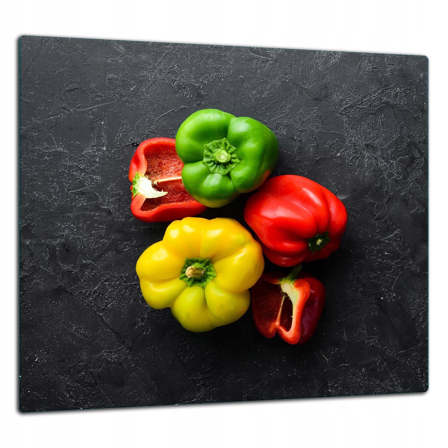 Skleněná Ochranná Deska Panel Lepidlo 65x60 Paprika
