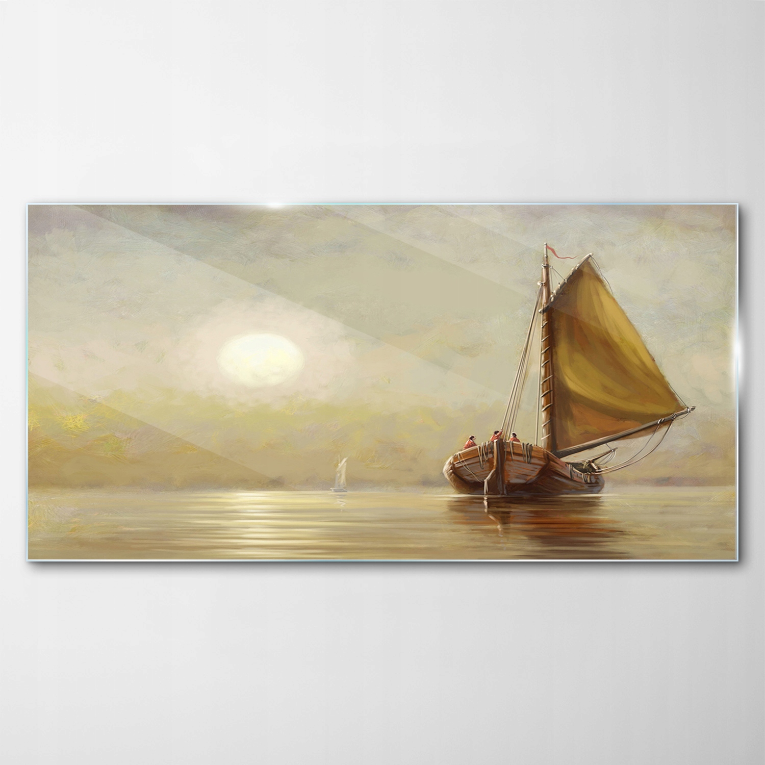 

Hartowany Obraz Szklany Morze Ocean Łódka 140x70