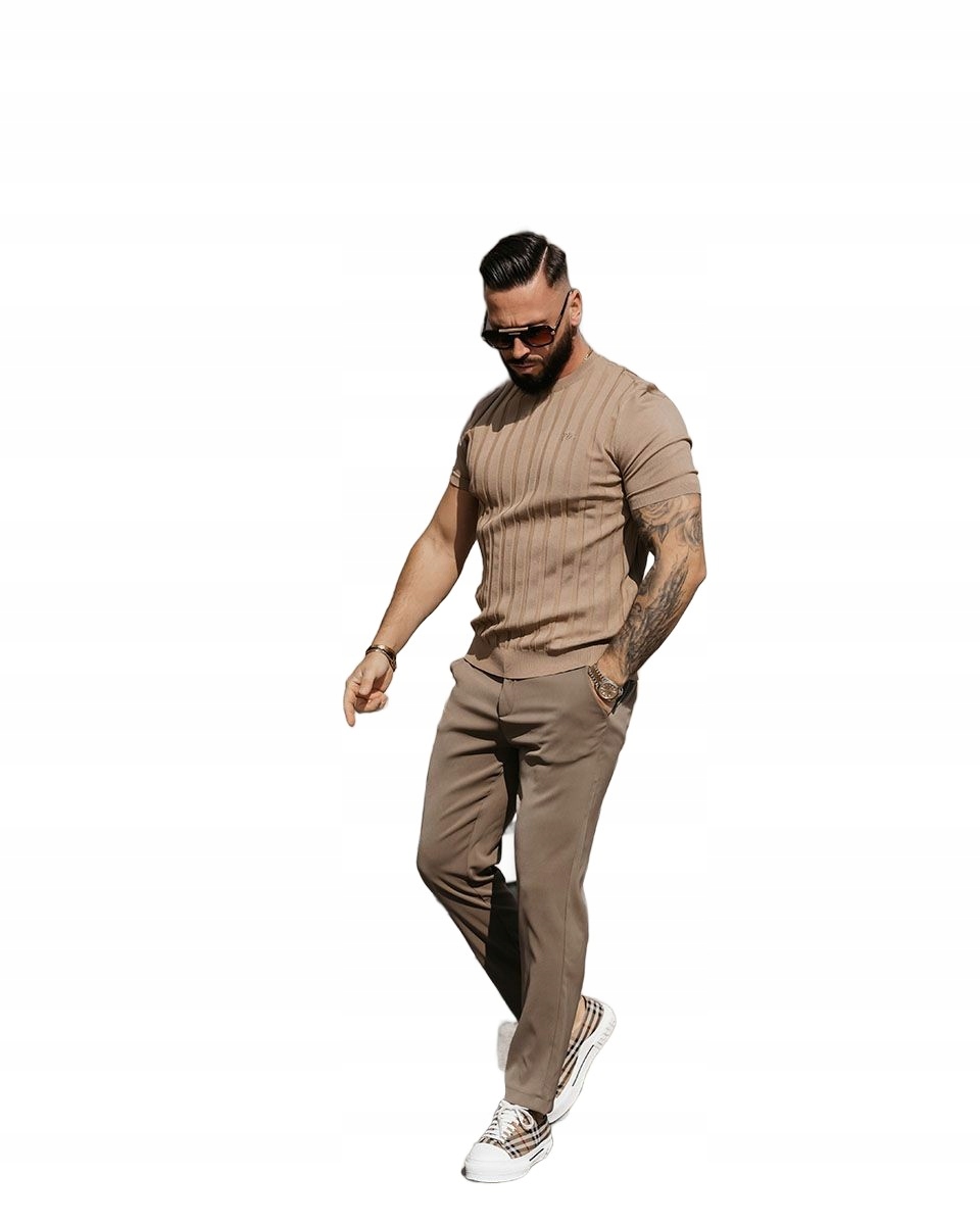 T-shirt męski Olavoga Xae 2026 camel M