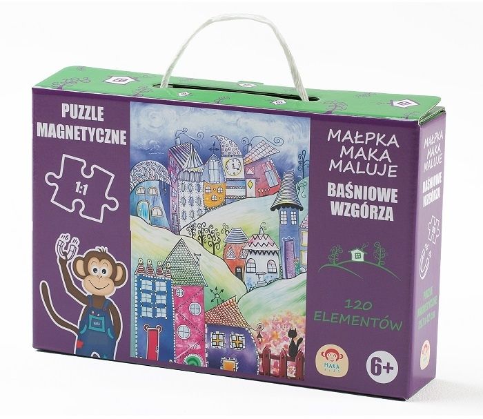 

Puzzle Magnetyczne Układanka Maka Kids Baśniowe Wz