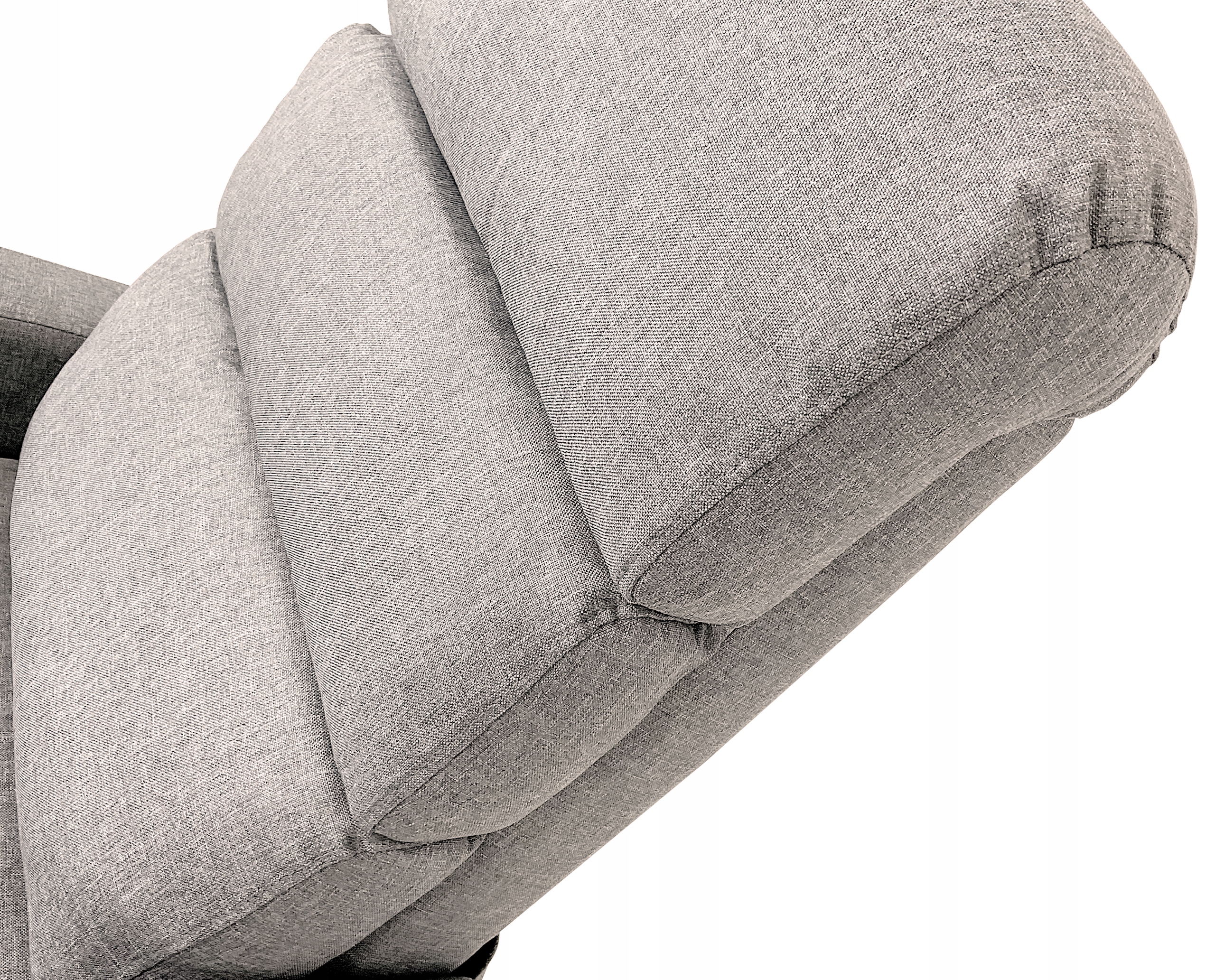 FOTEL ROZKŁADANY WYPOCZYNKOWY TAPICEROWANY DLA SENIORA SALONU CHILI II BEŻ Kolor korpusu buk jasny