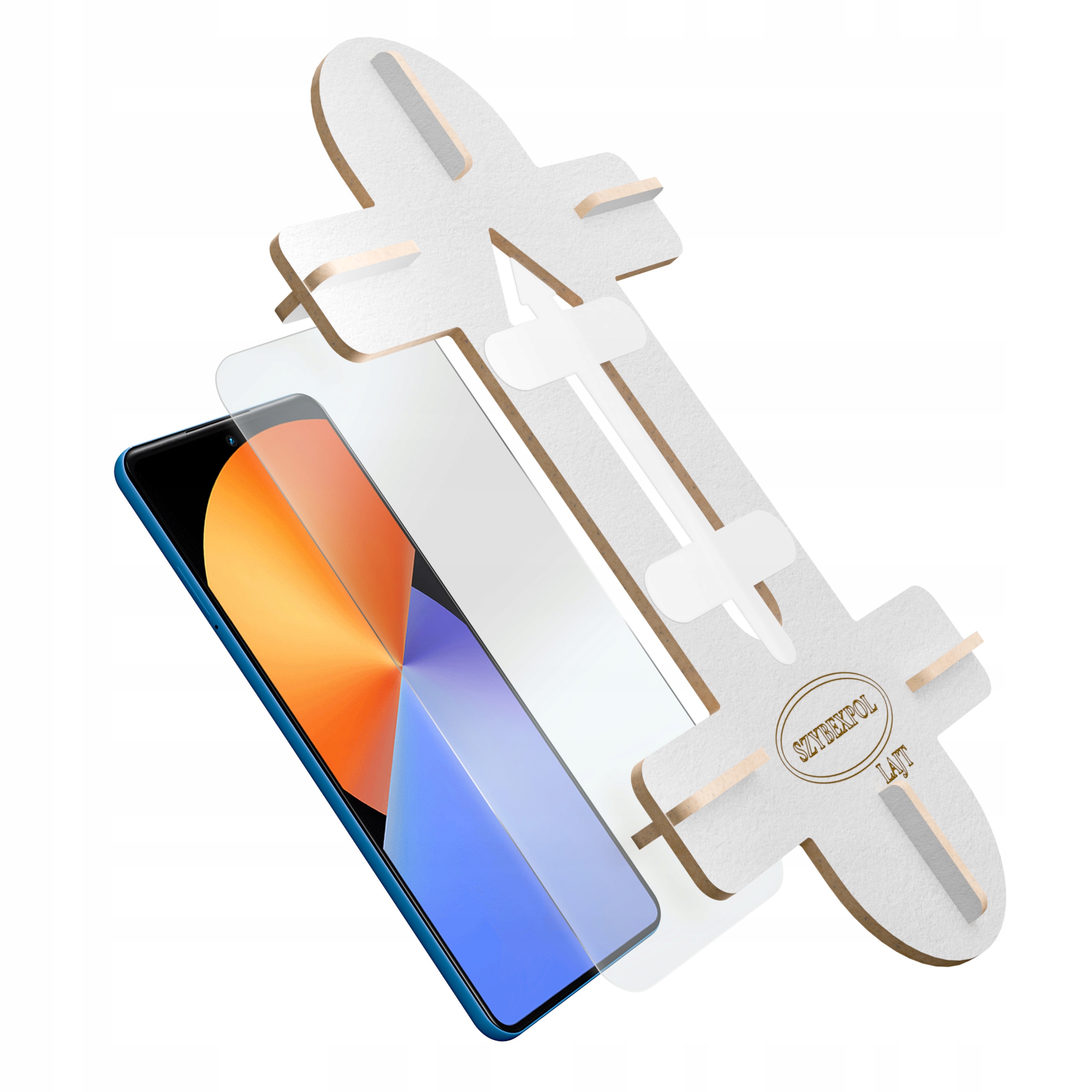 Antyodciskowa folia ochronna z aplikatorem do Infinix Note 40