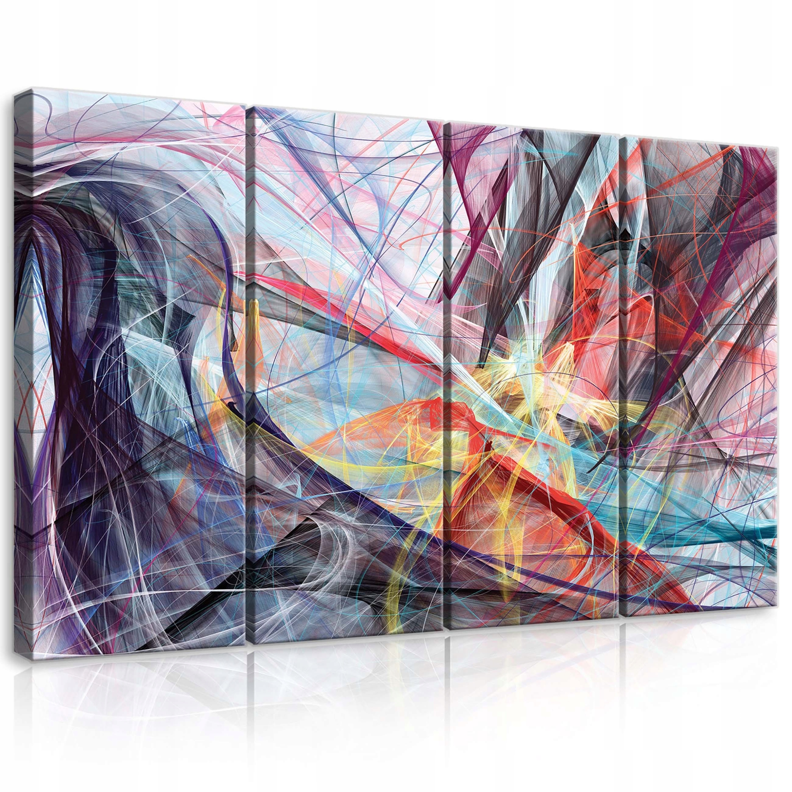 Obraz 120x80 Abstrakce dynamika energie pohyb barevný vír umění