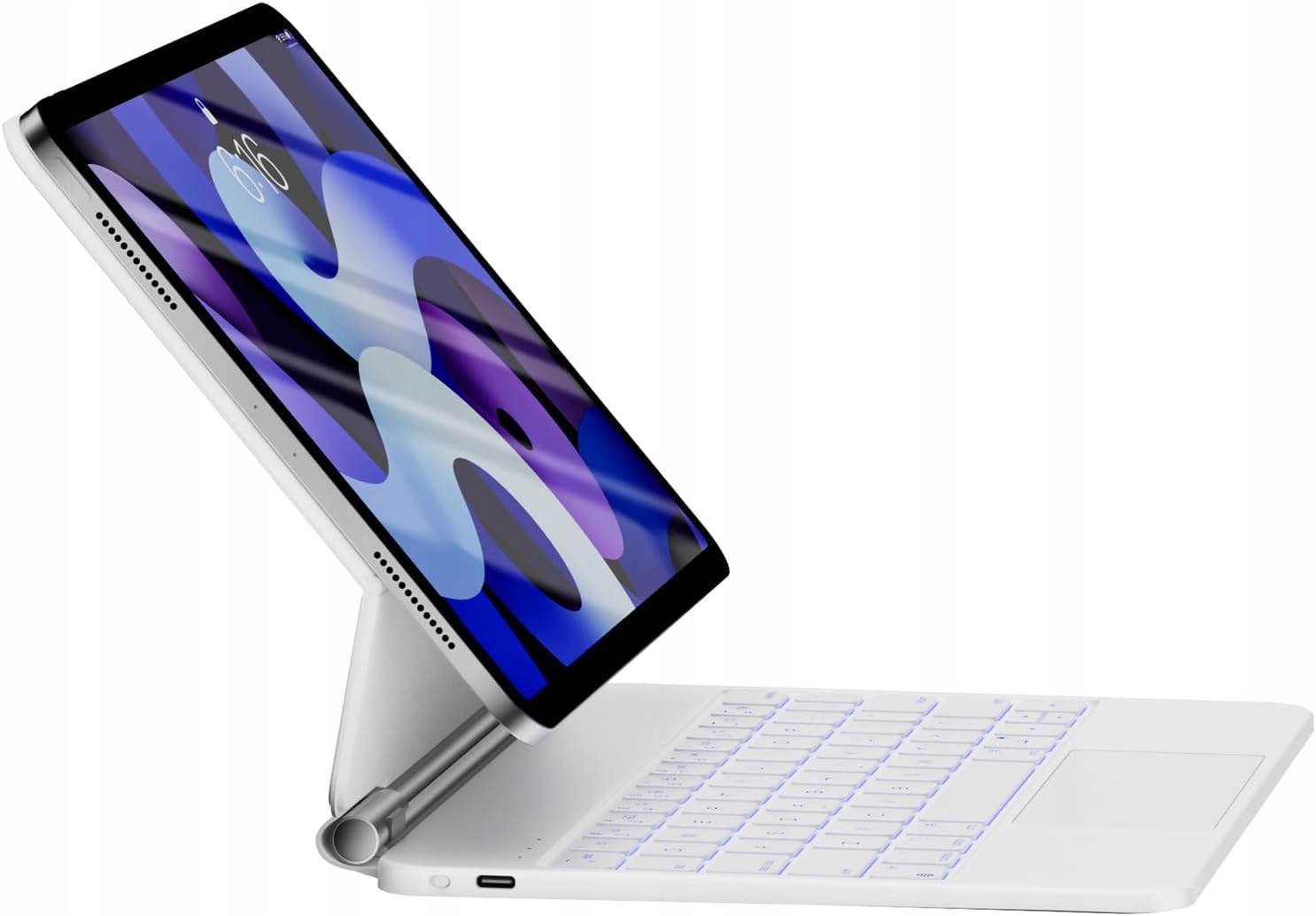 Puzdro s klávesnicou pre iPad Air 4/5 a iPad Pro 11 Hou Azerty s podsvietením
