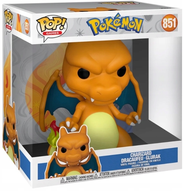 Funko Pop 851 Pokémon Figurka Sized Jumbo Charizard (emea) 42245