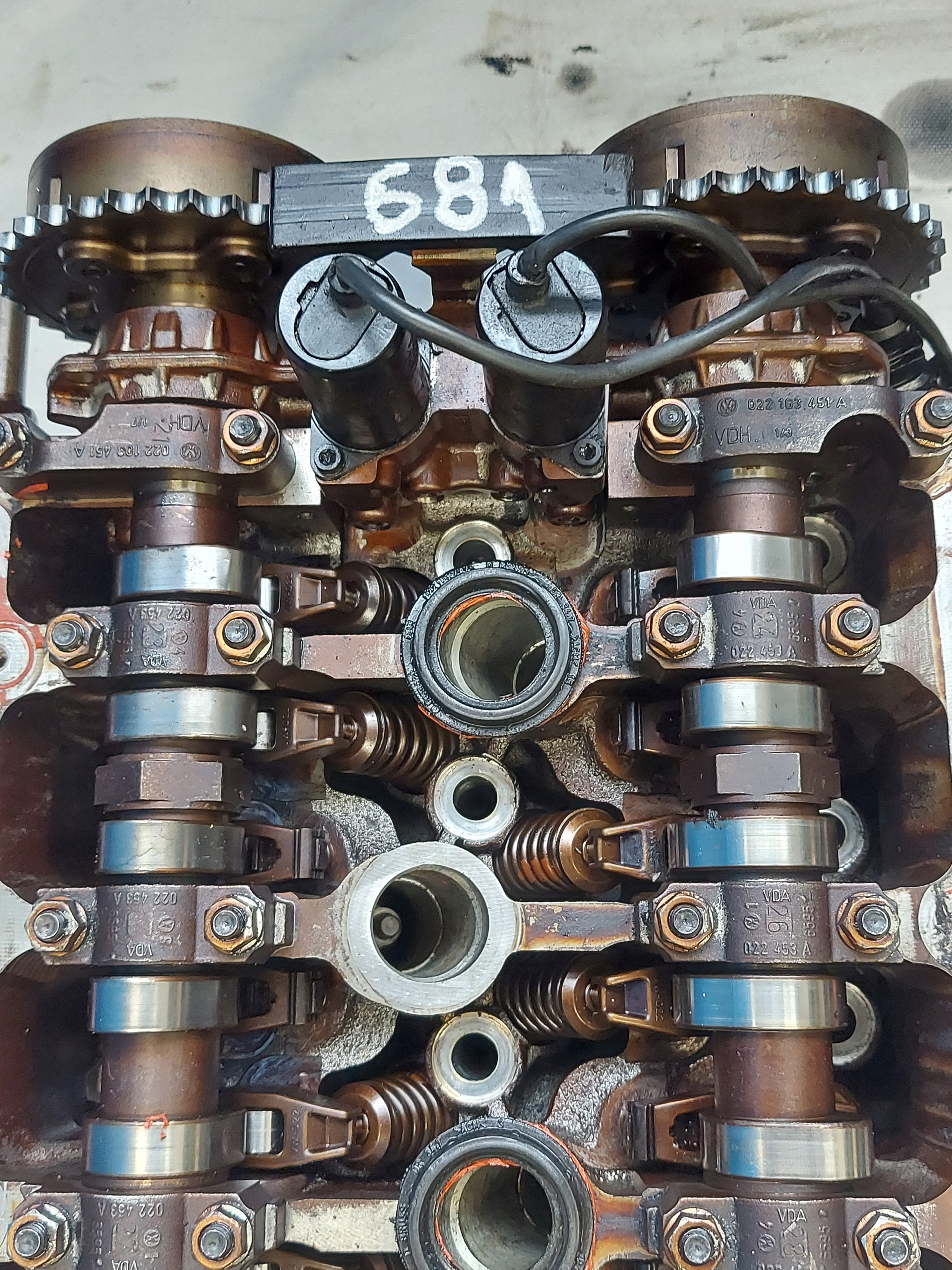 TESTATA PASSAT B5 FL W8 BDN 4.0 V8 07D103373F