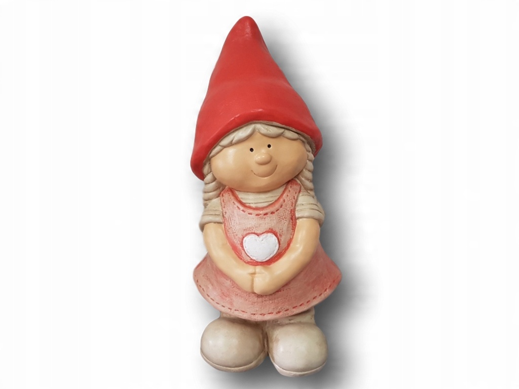 

Figurka Krasnal Dziewczynka Skrzat Gnom Ogród 42cm