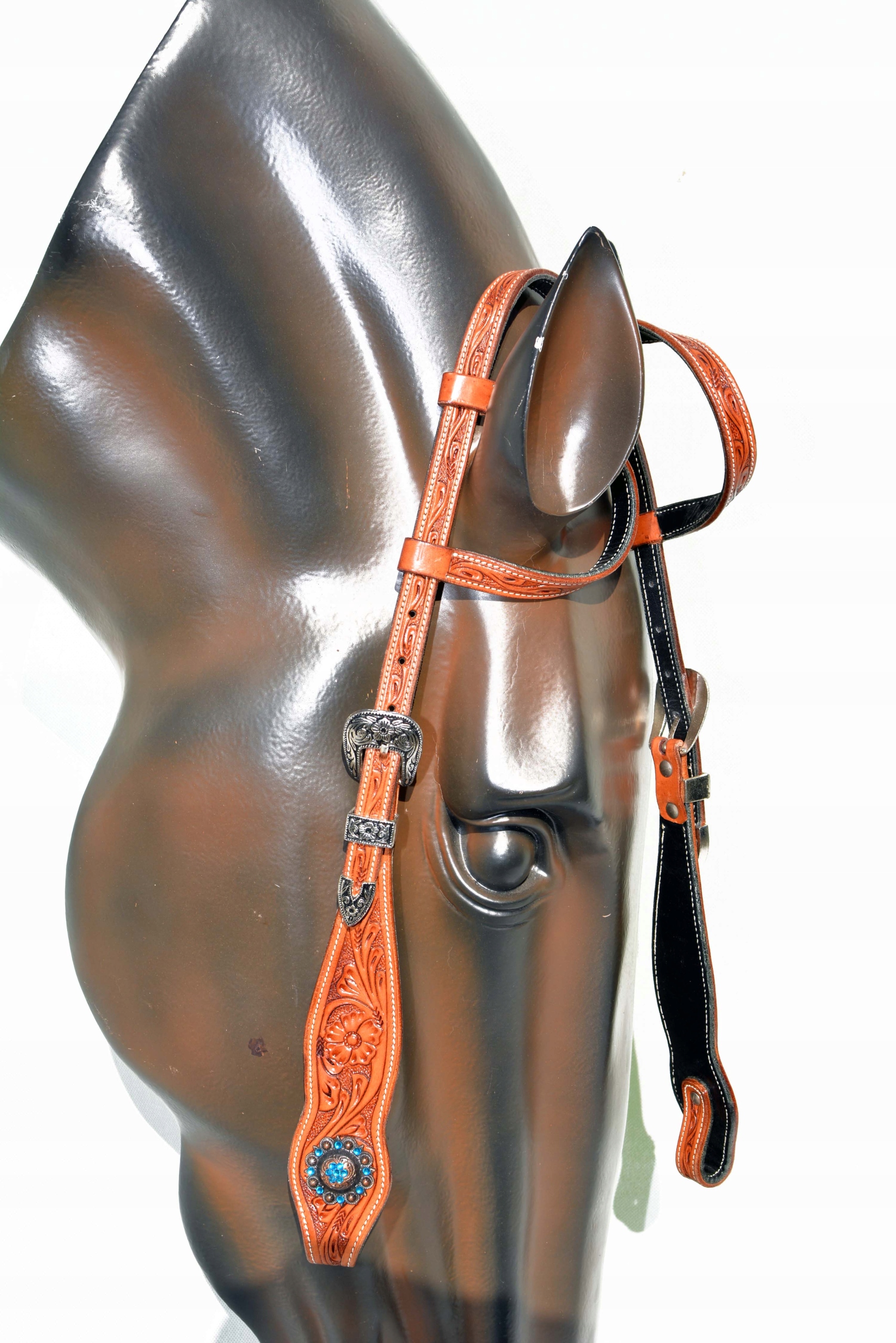 Ogłowie Western Na Dwa Ucha Usa Roz. Full